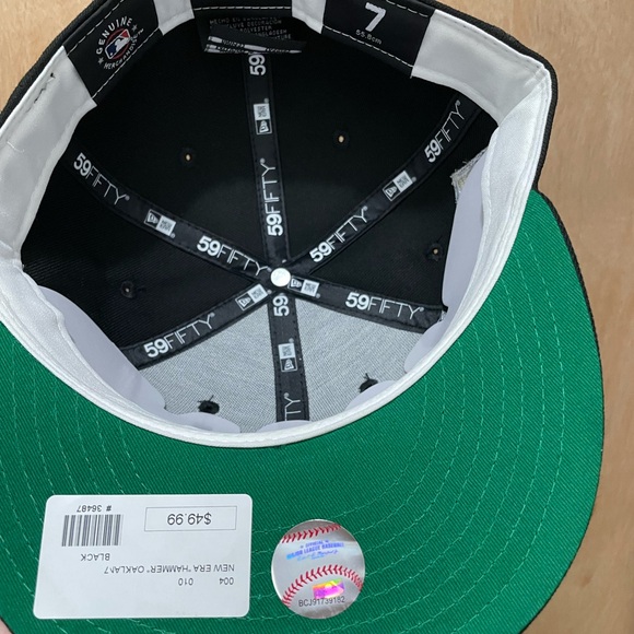 Oakland Athletics Rickey Henderson field patch size 7 59fifty fitted brand new - Picture 6 of 7